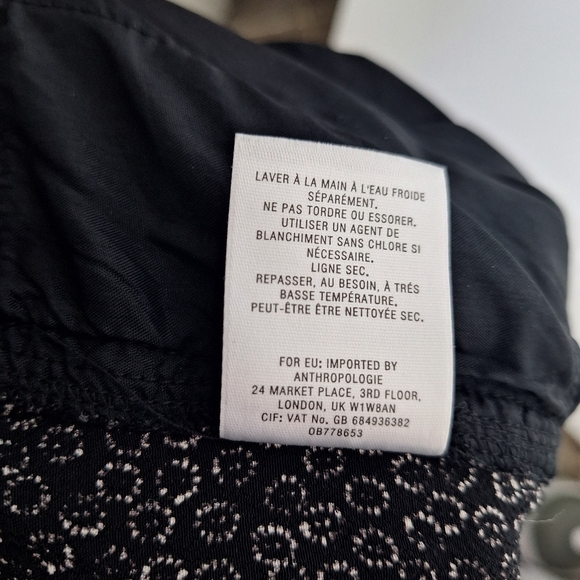 Anthropologie Ett Twa Floral Lounge Jogger Pants With Side Stripe - Size Small - Picture 8 of 10